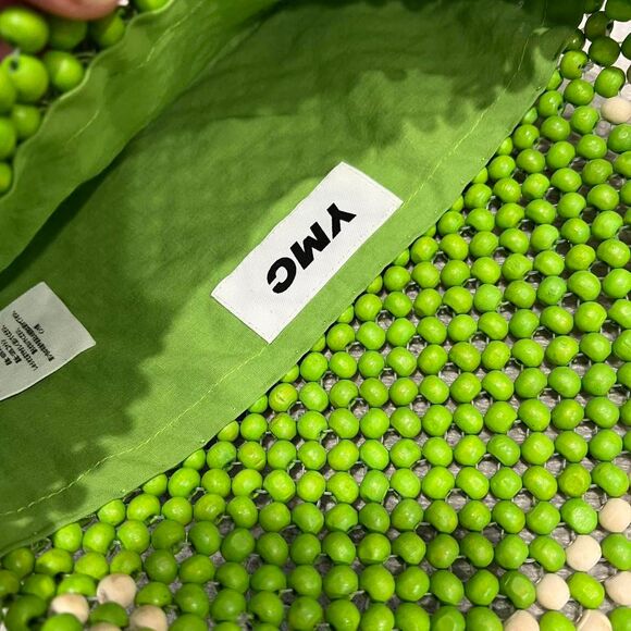 NWT YMC - Beaded Shoulder Bag One Size - Green, Yellow - Picture 4 of 4